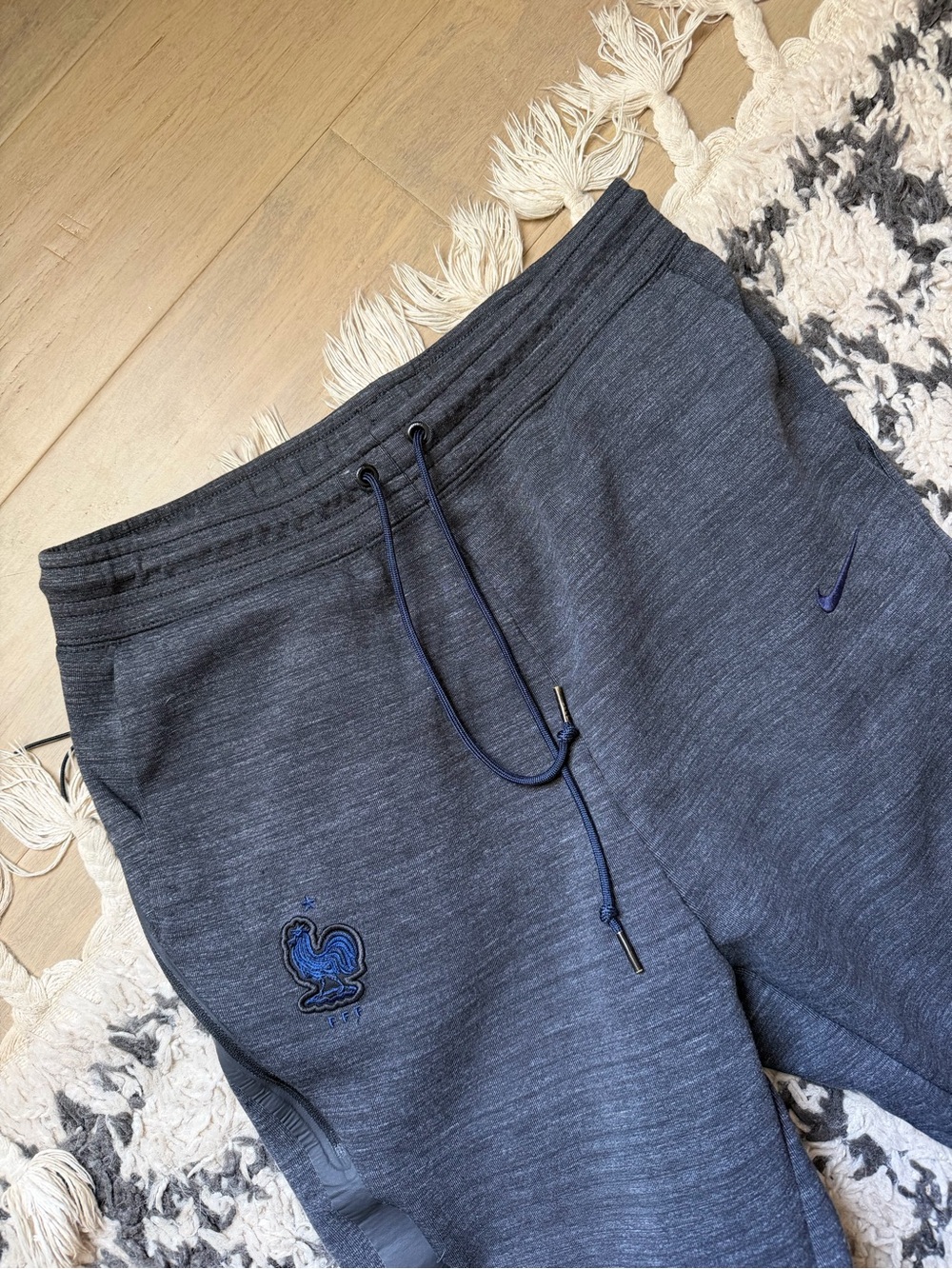 Nike France National Soccer Team Training Pants French Warm Up Football Pants M